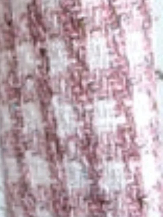 L'Agence Kenzie Pink White Boucle Tweed Blazer Jacket - Picture 3 of 13